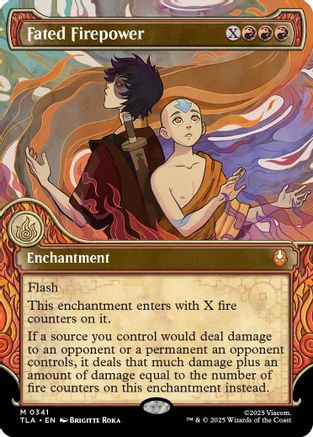 Fated Firepower (Showcase) (341) [Avatar: The Last Airbender] - Deck Out Gaming