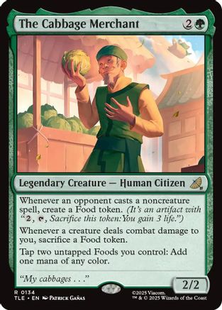 The Cabbage Merchant (134) [Avatar: The Last Airbender: Eternal-Legal] foil - Deck Out Gaming
