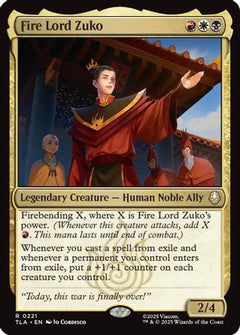 Fire Lord Zuko (221) [Avatar: The Last Airbender] foil - Deck Out Gaming