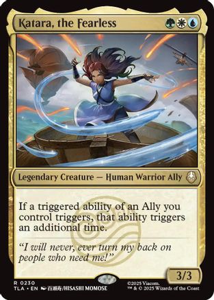 Katara, the Fearless (230) [Avatar: The Last Airbender] - Deck Out Gaming