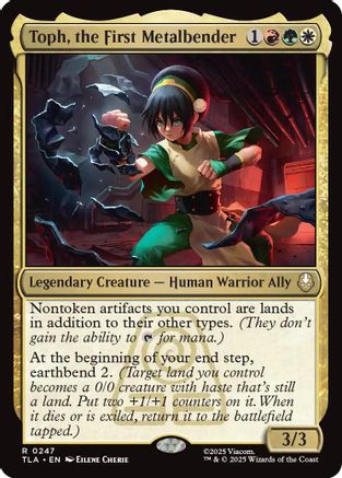 Toph, the First Metalbender (247) [Avatar: The Last Airbender] foil - Deck Out Gaming