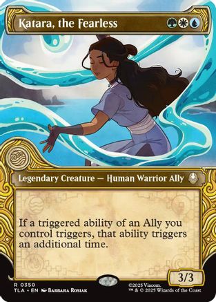Katara, the Fearless (Showcase) (350) [Avatar: The Last Airbender] foil - Deck Out Gaming