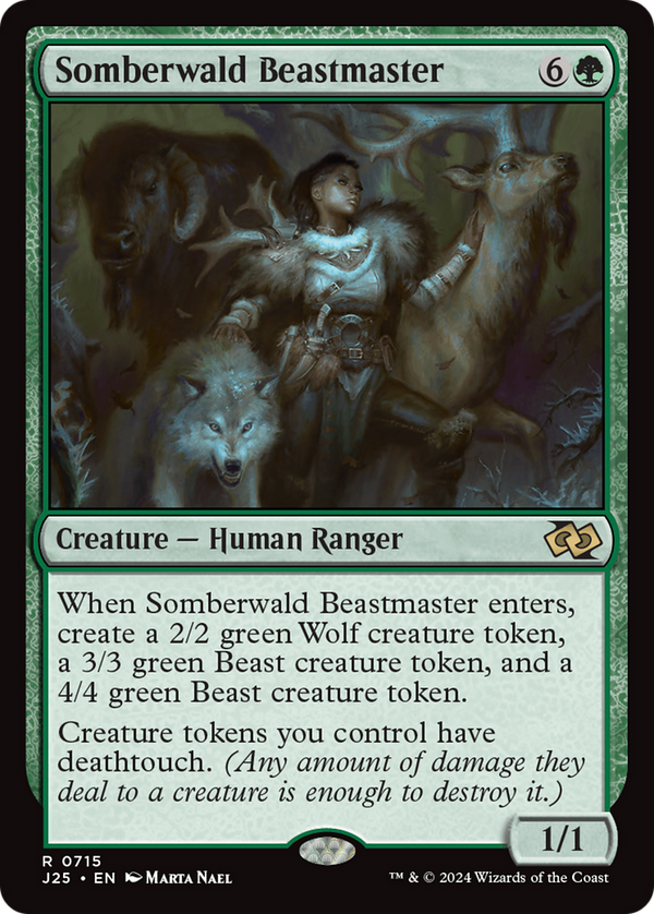 Somberwald Beastmaster (715) [Foundations Jumpstart] - Deck Out Gaming