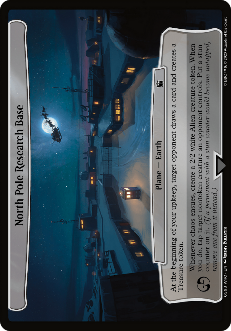 North Pole Research Base (593) [Doctor Who] - Deck Out Gaming