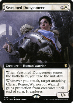 Seasoned Dungeoneer (Extended Art) (610) [Commander Legends: Battle for Baldur's Gate] - Deck Out Gaming