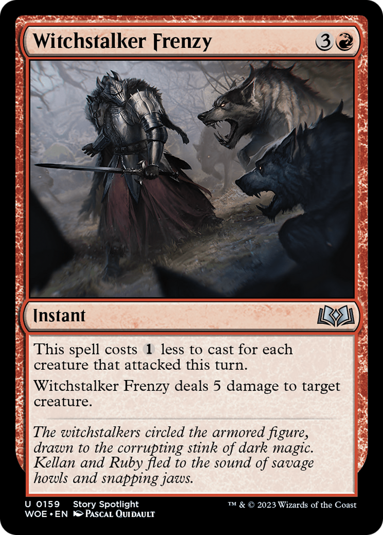 Witchstalker Frenzy (159) [Wilds of Eldraine] - Deck Out Gaming