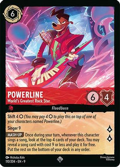 Powerline - World's Greatest Rock Star (110/204) [Fabled] Cold Foil - Deck Out Gaming