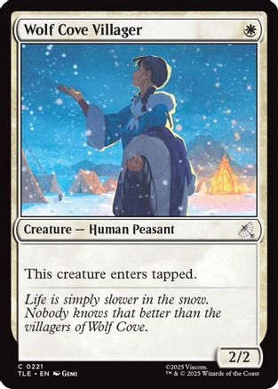 Wolf Cove Villager (221) [Avatar: The Last Airbender: Eternal-Legal] - Deck Out Gaming