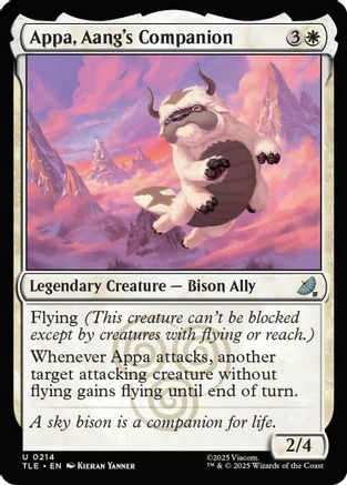 Appa, Aang's Companion (214) [Avatar: The Last Airbender: Eternal-Legal] - Deck Out Gaming
