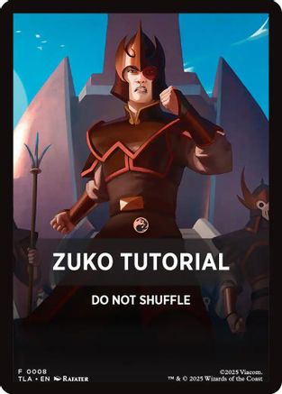Zuko Tutorial Theme Card (8) [Avatar: The Last Airbender: Eternal-Legal] - Deck Out Gaming