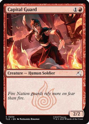 Captain Guard (234) [Avatar: The Last Airbender: Eternal-Legal] foil - Deck Out Gaming