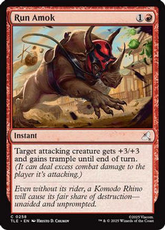 Run Amok (258) [Avatar: The Last Airbender: Eternal-Legal] foil - Deck Out Gaming