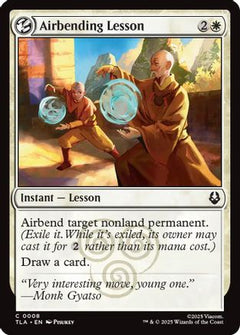 Airbender Lesson (8) [Avatar: The Last Airbender] - Deck Out Gaming