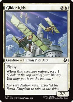 Glided Kids (21) [Avatar: The Last Airbender] foil - Deck Out Gaming