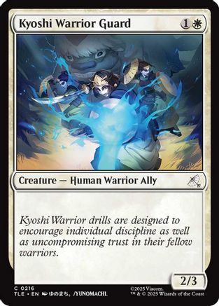 Kyoshi Warrior Guard (216) [Avatar: The Last Airbender: Eternal-Legal] - Deck Out Gaming