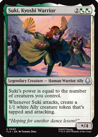 Suki, Kyoshi Warrior (243) [Avatar: The Last Airbender] foil - Deck Out Gaming