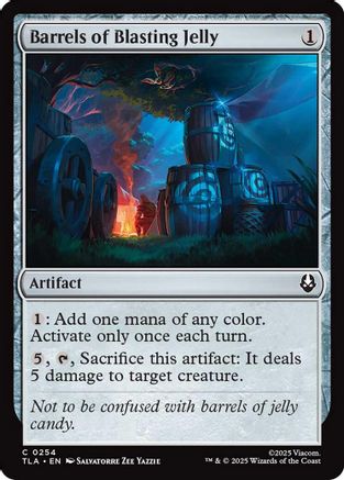 Barrels of Blasting Jelly (254) [Avatar: The Last Airbender] foil - Deck Out Gaming