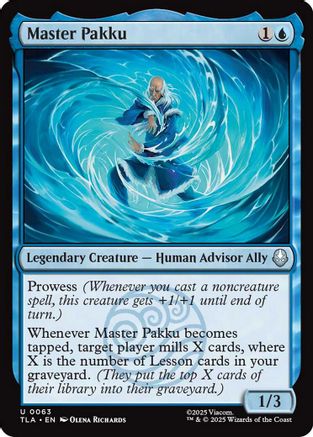 Master Pakku (63) [Avatar: The Last Airbender] foil - Deck Out Gaming