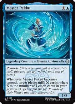 Master Pakku (63) [Avatar: The Last Airbender] foil - Deck Out Gaming