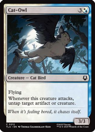 Cat-Owl (212) [Avatar: The Last Airbender] foil - Deck Out Gaming