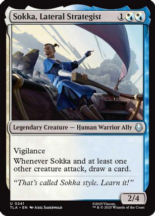 Sokka, Lateral Strategist (241) [Avatar: The Last Airbender] - Deck Out Gaming