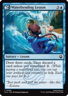 Waterbending Lesson (80) [Avatar: The Last Airbender] - Deck Out Gaming