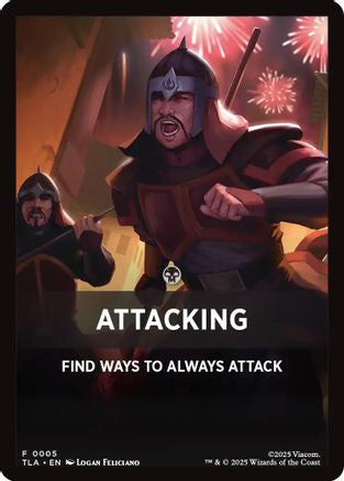 Attacked Theme Card (5) [Avatar: The Last Airbender] - Deck Out Gaming