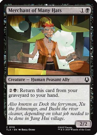 Merchant of Many Hats (110) [Avatar: The Last Airbender] foil - Deck Out Gaming