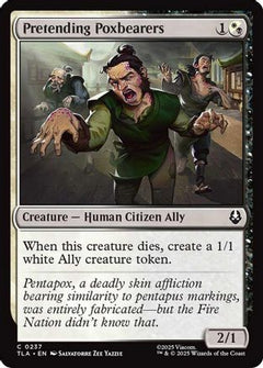 Pretending Poxbearers (237) [Avatar: The Last Airbender] - Deck Out Gaming