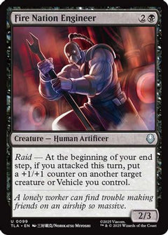 Fire Nation Engineer (99) [Avatar: The Last Airbender] - Deck Out Gaming