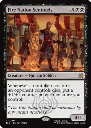 Fire Nation Sentinels (230) [Avatar: The Last Airbender: Eternal-Legal] - Deck Out Gaming