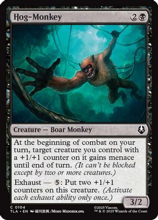 Hog-Monkey (104) [Avatar: The Last Airbender] foil - Deck Out Gaming