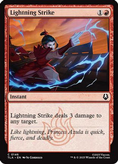 Lightning Strike (146) [Avatar: The Last Airbender] foil - Deck Out Gaming