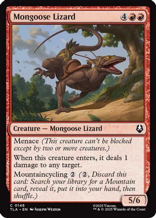 Mongoose Lizard (148) [Avatar: The Last Airbender] foil