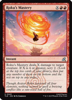 Roku's Mastery (243) [Avatar: The Last Airbender: Eternal-Legal] - Deck Out Gaming