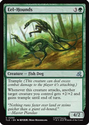 Eel-Hounds (250) [Avatar: The Last Airbender: Eternal-Legal] foil - Deck Out Gaming