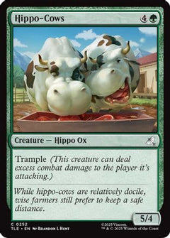 Hippo-Cows (252) [Avatar: The Last Airbender: Eternal-Legal] foil - Deck Out Gaming