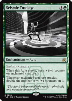 Seismic Tutelage (254) [Avatar: The Last Airbender: Eternal-Legal] foil - Deck Out Gaming