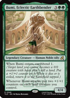 Bumi, Eclectic Earthbender (248) [Avatar: The Last Airbender: Eternal-Legal] foil - Deck Out Gaming