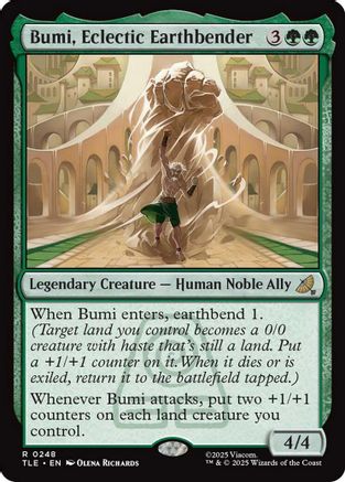 Bumi, Eclectic Earthbender (248) [Avatar: The Last Airbender: Eternal-Legal] foil - Deck Out Gaming