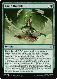 Earth Rumble (174) [Avatar: The Last Airbender] foil - Deck Out Gaming