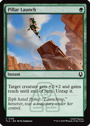 Pillar Launch (189) [Avatar: The Last Airbender] foil - Deck Out Gaming