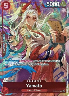 Yamato (Premium Card Collection -Best Selection Vol. 4-) (EB01-007) [One Piece Promotion Cards] Foil - Deck Out Gaming