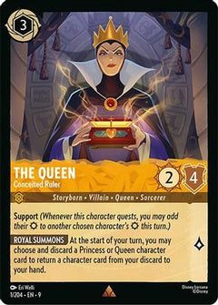 The Queen - Conceited Ruler (1/204) [Fabled] Cold Foil - Deck Out Gaming