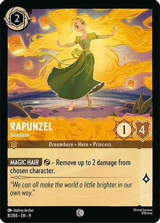 Rapunzel - Sunshine (8/204) [Fabled] - Deck Out Gaming