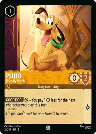 Pluto - Friendly Pooch (21/204) [Fabled] - Deck Out Gaming