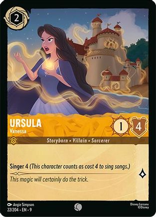Ursula - Vanessa (22/204) [Fabled] Cold Foil - Deck Out Gaming