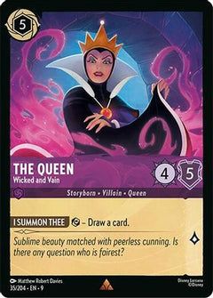 The Queen - Wicked and Vain (35/204) [Fabled] - Deck Out Gaming