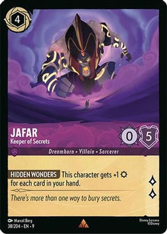 Jafar - Keeper of Secrets (38/204) [Fabled] - Deck Out Gaming