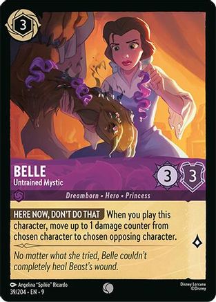 Belle - Untrained Mystic (39/204) [Fabled] Cold Foil - Deck Out Gaming